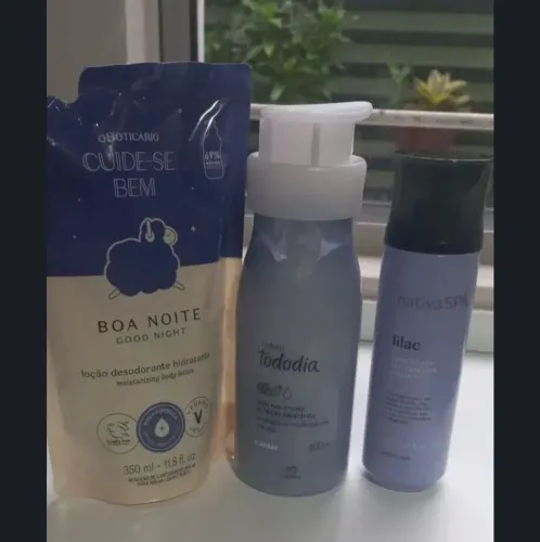 Combo Boticário e Natura. Novo. Novo.