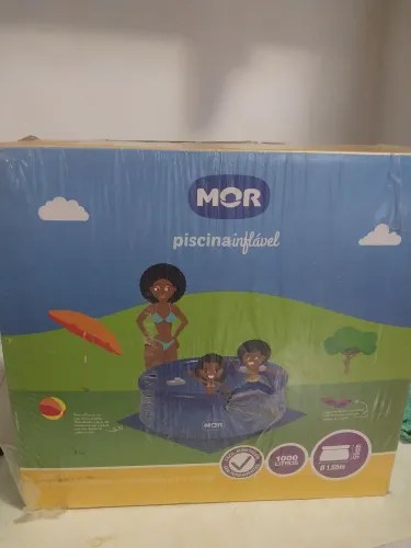 Piscina de 1000 litros nova na cx.