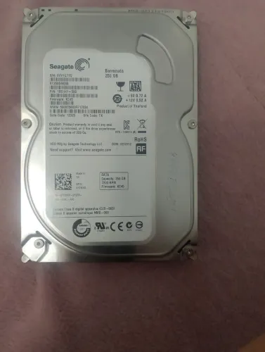 Hdd de 250 gb