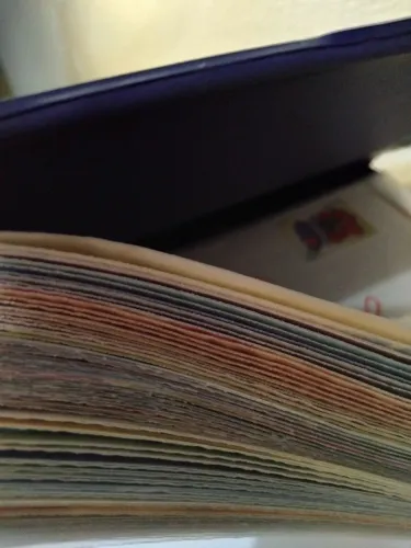 Pasta de papel de carta