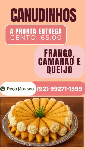 CANUDINHOS PARA SEUS MELHORES MOMENTOS