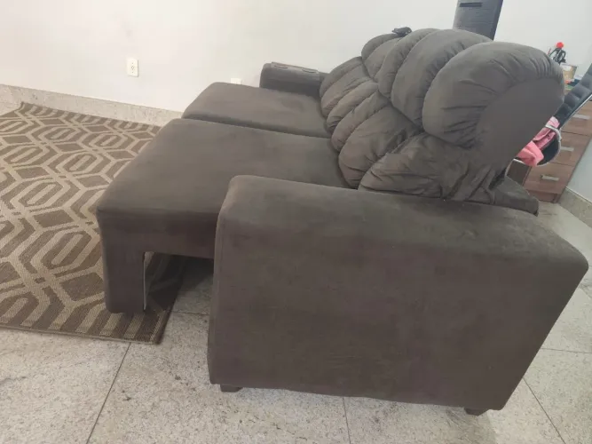 Sofá retrátil e Tapete