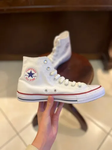 Tênis All Star Branco Cano Alto