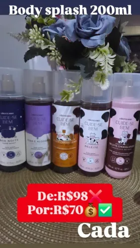 Body splash cuide-se bem