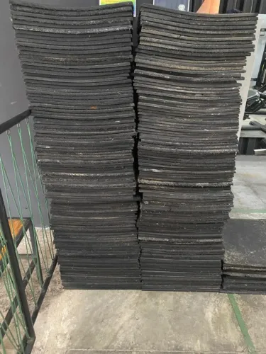 Piso de Borracha para Academia - 50 m²