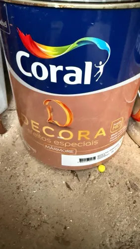 "Tintas" Efeito Especial Marmore Coral.