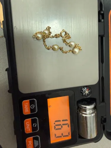 Pulseira Infantil de ouro 18k procedência garantia eterna