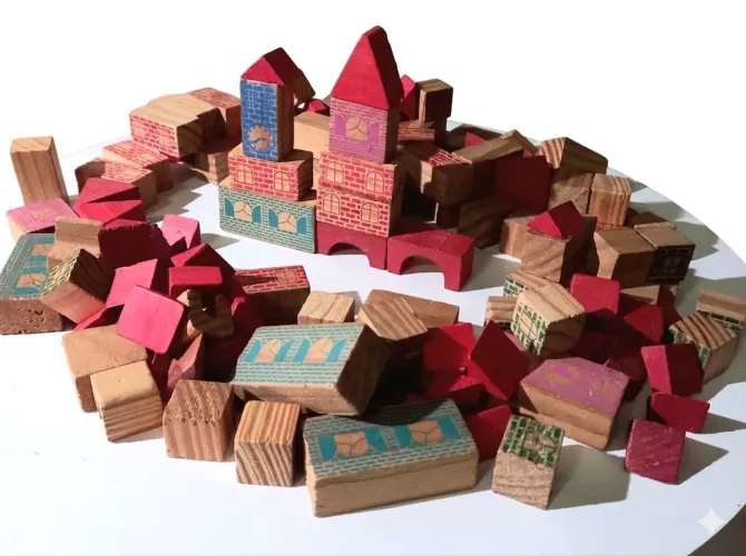 Jogo Pequeno Construtor da Estrela anos 80