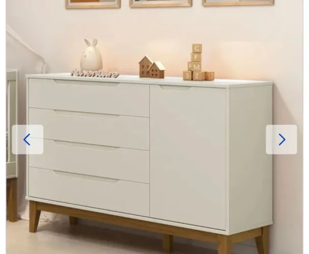 Cômoda para quarto de bebê