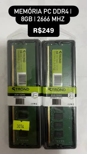 Memória pc | Ddr4 | 8GB | 2666 mhz 