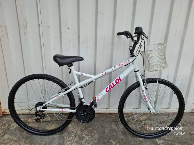 BICICLETA CALOI VENTURA ARO 26/21 MARCHAS. (SEMI-NOVA)(POSSO ENTREGAR)
