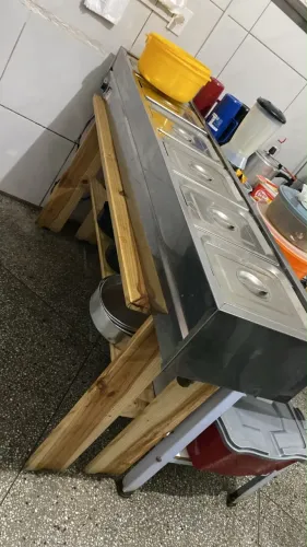 Rechaud Self Service Térmico 06 Cubas 1/2 X 100 RT06 Ibet