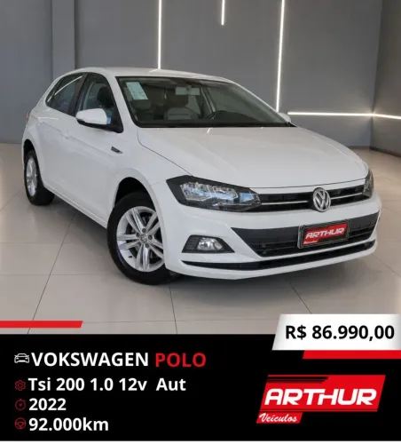 Volkswagen Polo Comfortline TSI 1.0 Flex 12V Aut. 2022