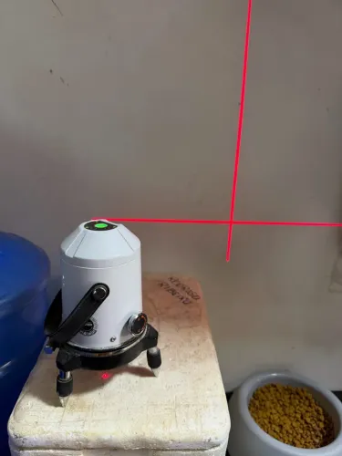 Laser duas linhas vermelhas laserline