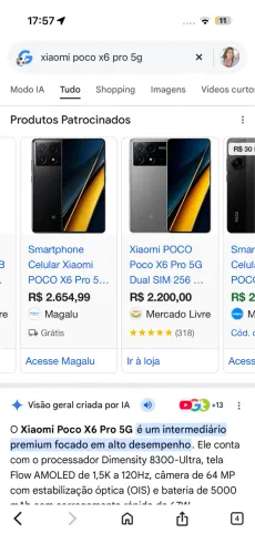Xiaomi Poco X6 Pro 5G - Para retirada de peças