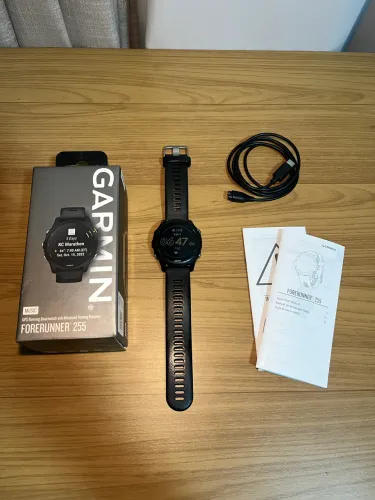Garmin Forerunner 255 Music - Completo na Caixa (Excelente Estado)