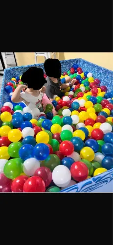 Bolinhas para piscina infantil 