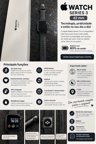 Apple watch série 3