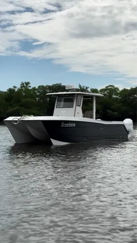 Catamarã Mastrodáscia 29 pés - Scarface | 2x225HP | Baixíssimas horas