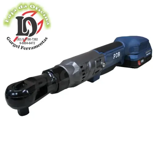 Chave Catraca Bateria 20V-1/2", 90Nm, com bateria e carregador, Motor Brushless-PDR-PROB95