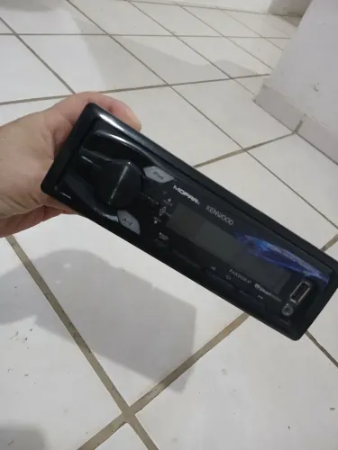 Vendo som KenWood KMM-108U + Fonte 12v 50A