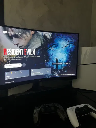 PS5 Slim Digital + Controle DualSense Branco