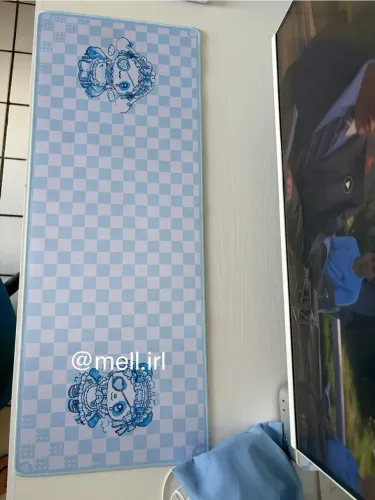 Mousepad Y2K Jirai Kei Cinnamoroll e Panda personalizado