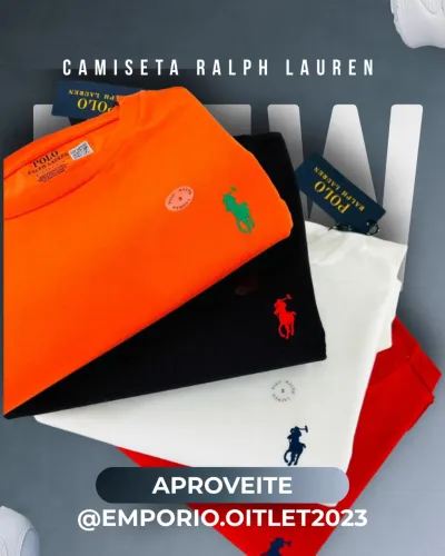 CAMISETA RALPH LAUREN  Importada . 50%off