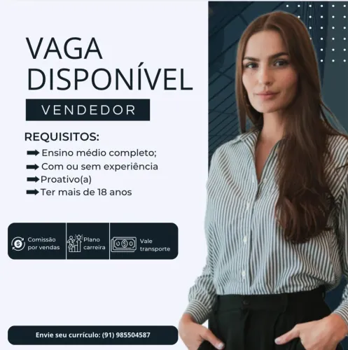 OPORTUNIDADE DE EMPREGO
