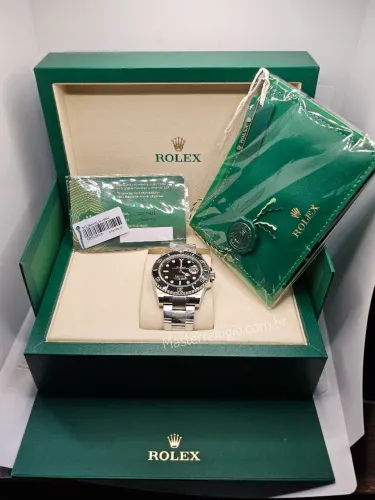 Rolex Submariner Date 125510LN Clean F Super C + caixa 2026 cartão magnético