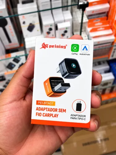 Adaptador CarPlay Peining - Aparelho novo e lacrado!