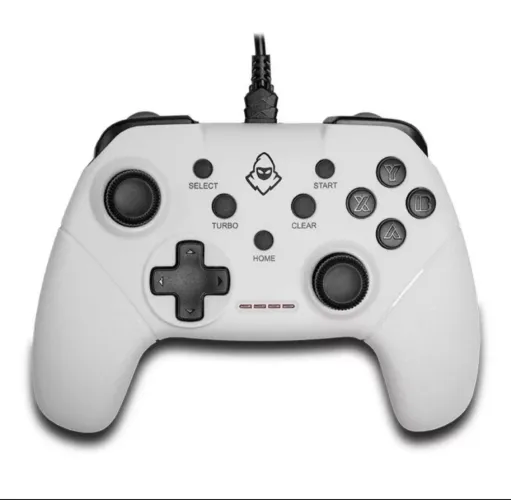Controle Gamer Mancer RCW66, PC/PS3/Android, Branco, MCR-RCW66-W01
