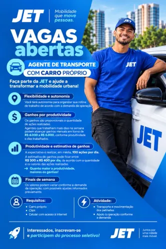 Agente de Transporte - Carro Próprio- São Paulo
