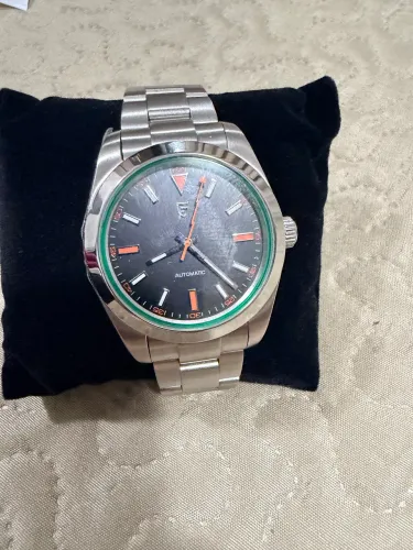 Pagani Design Automático Estilo Milgauss Aço Inoxidável