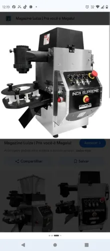 Modeladora de salgados 