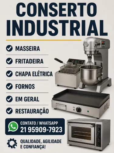 Conserto máquinas industrial