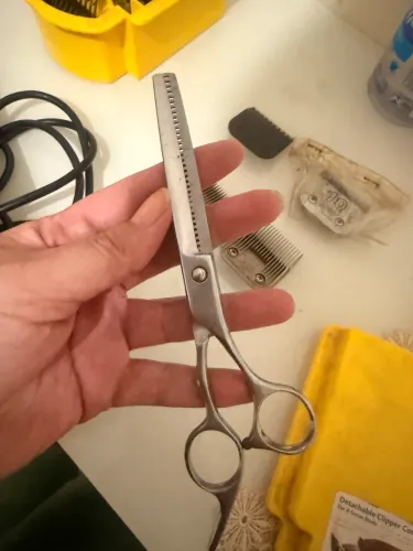 Tesoura para Pet ( dentada) aço inox