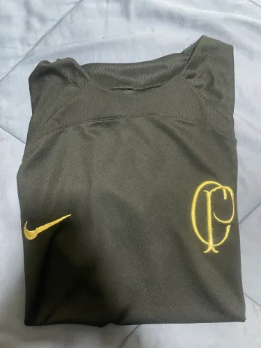 Camisa Corinthians Preta Tamanho M Usada