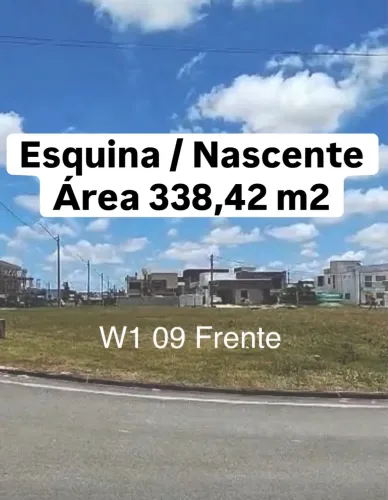 Terreno Esquina / Nascente - Condomínio Terras Alphaville - Camaçari BA