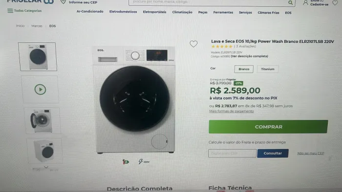 Lava e seca