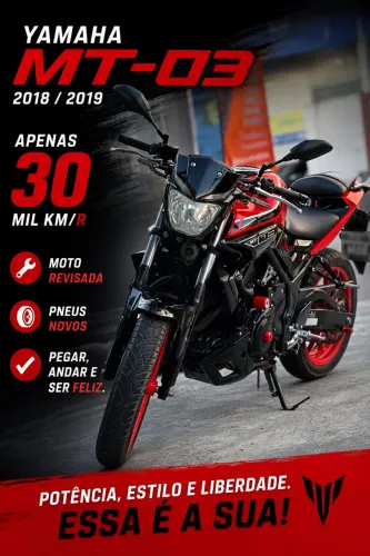 MT-03 ABS 2019 LINDA!