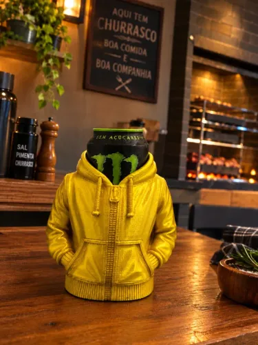 Suporte para Lata - Jaqueta 3D Personalizada