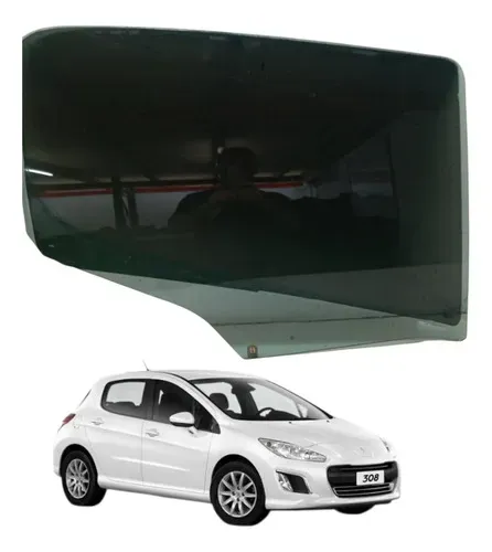 Vidro Traseiro Direito Peugeot 308 Allure 2013 2014 2015