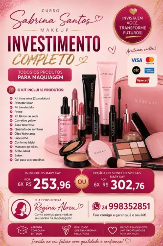 Kit Make completo Mary Kay