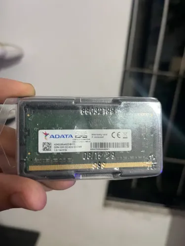 Memória ram 4gb ddr4 3200mhz de note