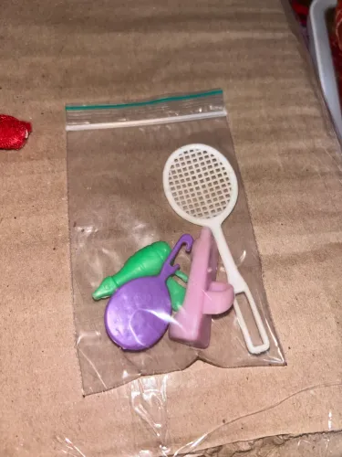 Lote de acessórios para Barbie