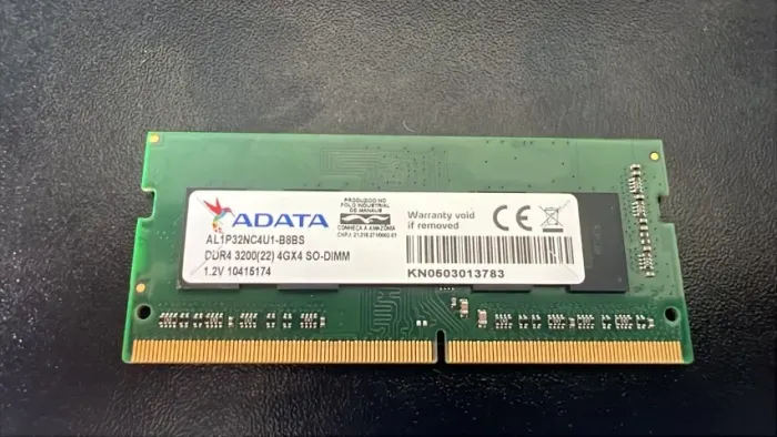 Memoria notebook DDR4 4GB ADATA 3200MHz