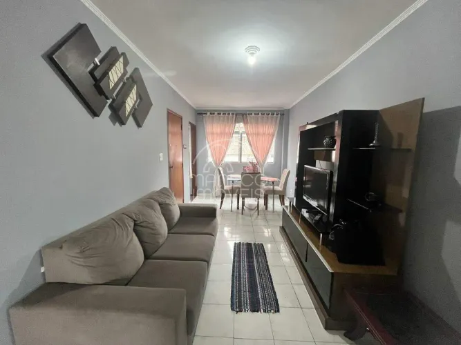 Apartamento Mobiliado para Aluguel em Santos (Zona Noroeste) 2 Dorms, 1 Vaga