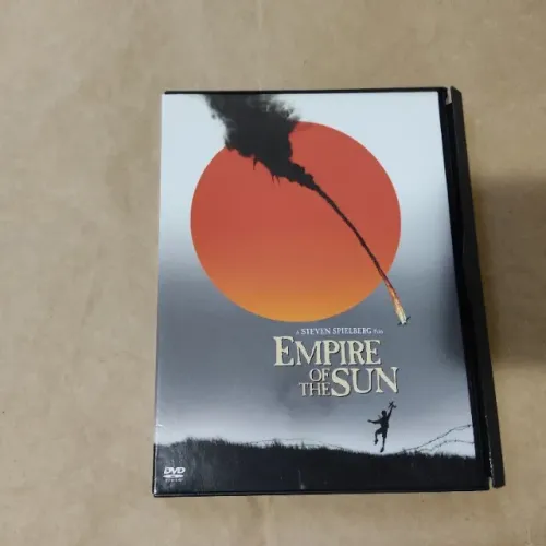 Raridade Dvd Duplo Filme Império Do Sol 1987