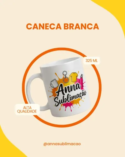 5 Canecas Personalizadas